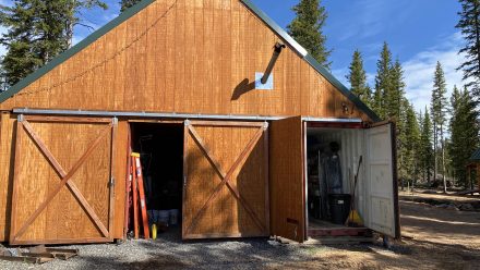 Wyoming High Country Lodge mountain recreational resort utility buildings
