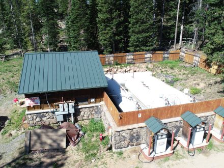 Wyoming High Country Lodge mountain recreational resort fuel depot