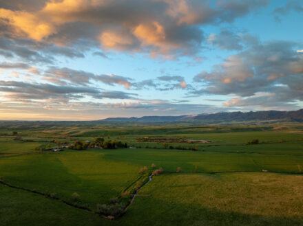aerial photo of cato ranch on soldier creek